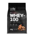 Star Nutrition - Whey-100 Myseprotein 1 kg - Salted Caramel