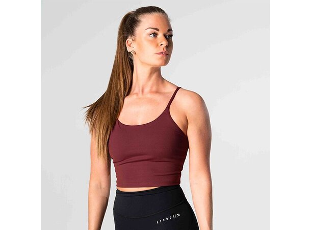 Relode Core Crop Top, Red XS