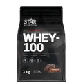 Star Nutrition - Whey-100 Myseprotein 1 kg - Chocolate