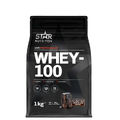 Star Nutrition - Whey-100 Myseprotein 1 kg - Chocolate Raspberry