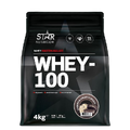 Star Nutrition - Whey-100 Myseprotein 4 kg - Cookies and Cream